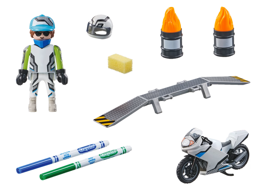 PLAYMOBIL Cor: Motocicleta