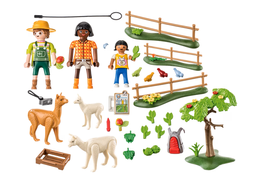 Caminhada com Alpacas
