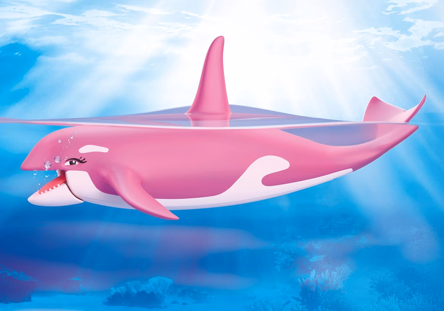 Orca com Sereia