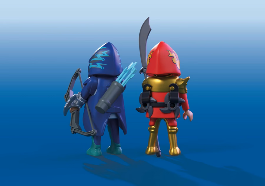 Herói Drone Luta Contra Ninja Maligno