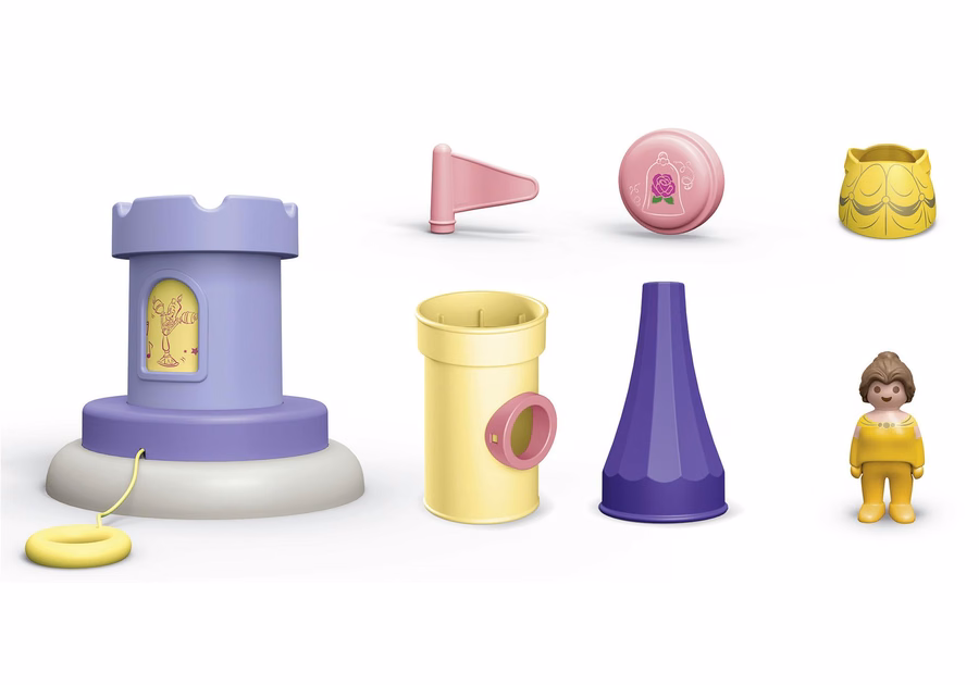 JUNIOR e Disney: Torre de Brincar da Bela com Som