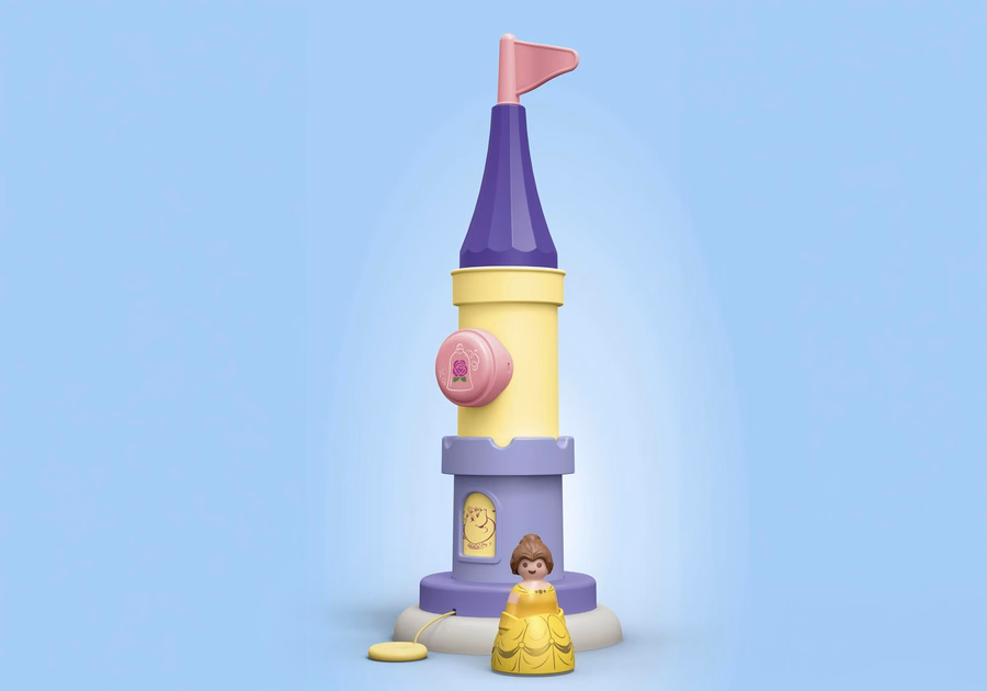 JUNIOR e Disney: Torre de Brincar da Bela com Som
