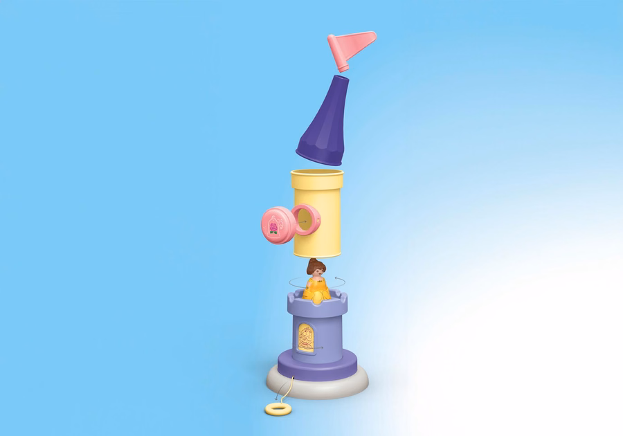 JUNIOR e Disney: Torre de Brincar da Bela com Som