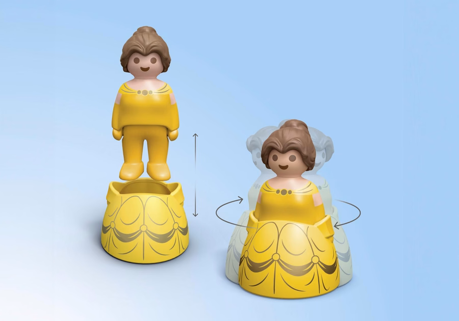JUNIOR e Disney: Torre de Brincar da Bela com Som
