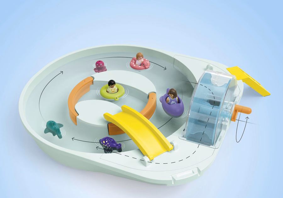 JUNIOR AQUA: Conjunto de Aventura Aquática "Mexa-se e Aprenda"