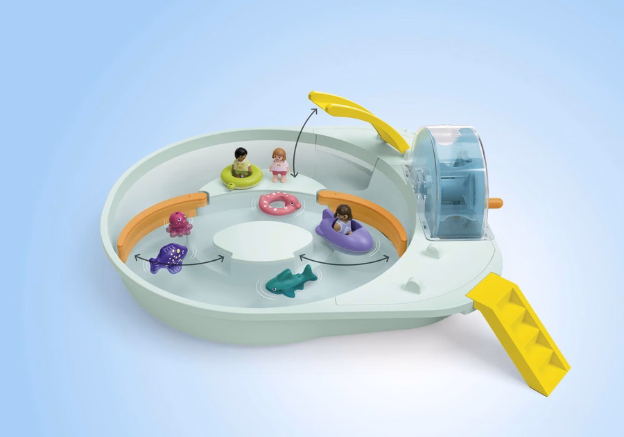 JUNIOR AQUA: Conjunto de Aventura Aquática "Mexa-se e Aprenda"