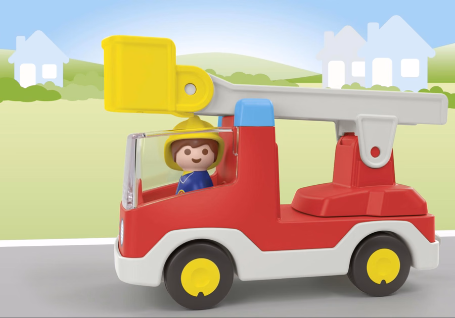 JÚNIOR: Caminhão de Bombeiros com Escada