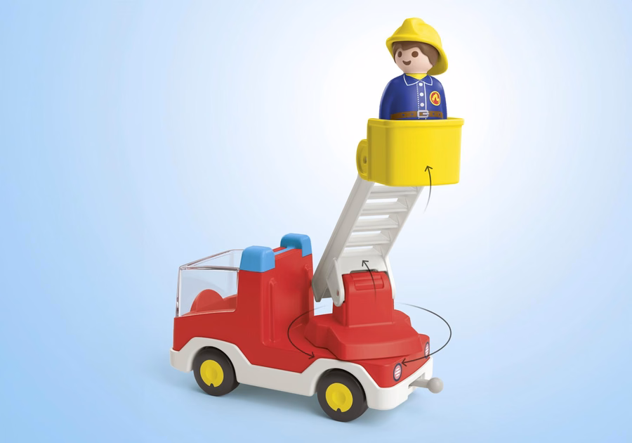 JÚNIOR: Caminhão de Bombeiros com Escada