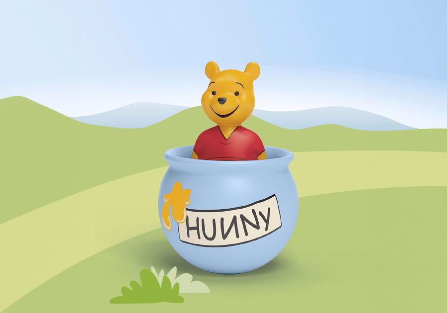 JUNIOR e Disney: O Pote de Mel com Contrapeso do Ursinho Pooh