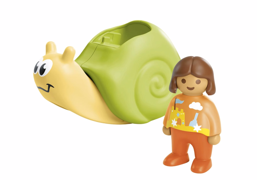 JUNIOR: Caracol de balanço com chocalho
