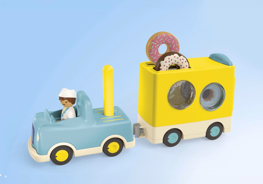 JUNIOR: Caminhão de Donuts Maluco com Função de Empilhamento e Classificação