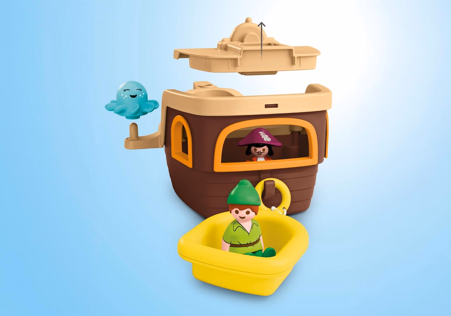 JUNIOR e Disney: O Navio Pirata Aquático de Peter Pan