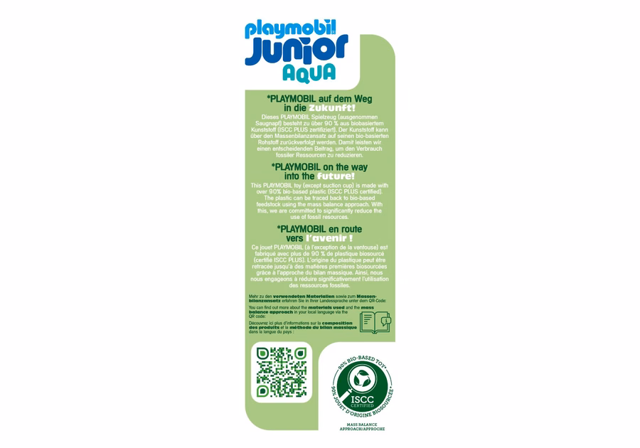 JUNIOR AQUA: Tanque de água para despejar e brincar com escorregador.
