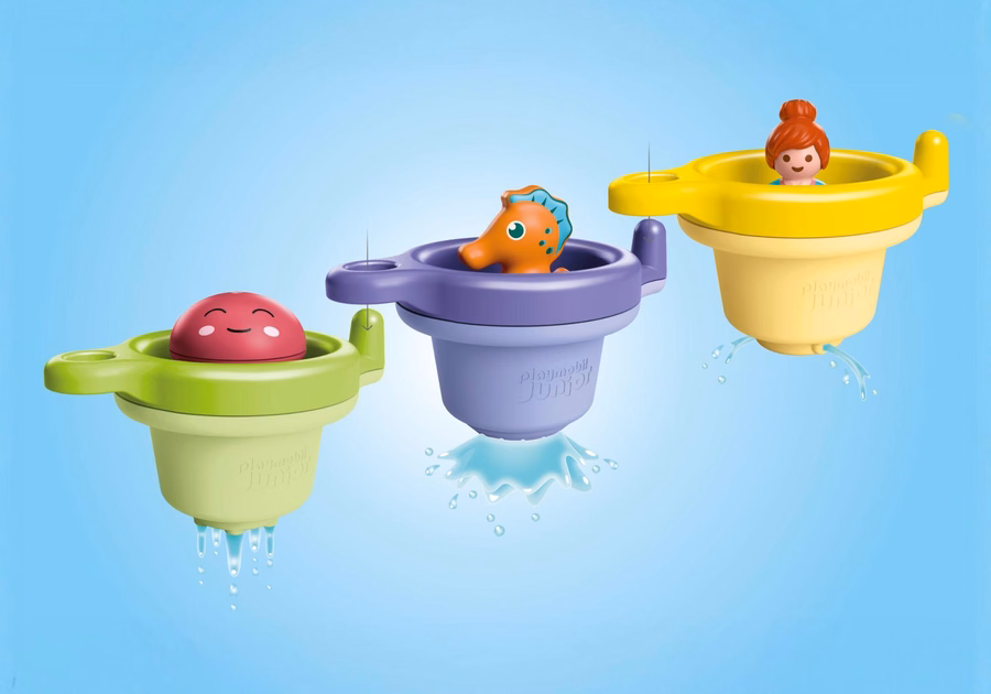 JUNIOR AQUA: Copos Flutuantes para Diversão Aquática