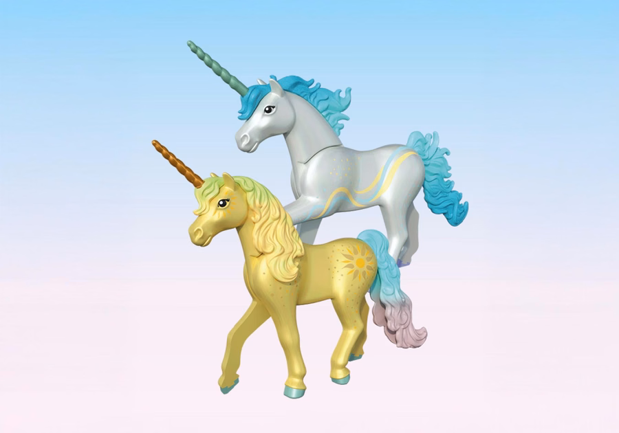 Unicórnio colecionável: Sunshine Blossom com Fada