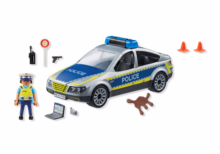 Carro de patrulha da polícia