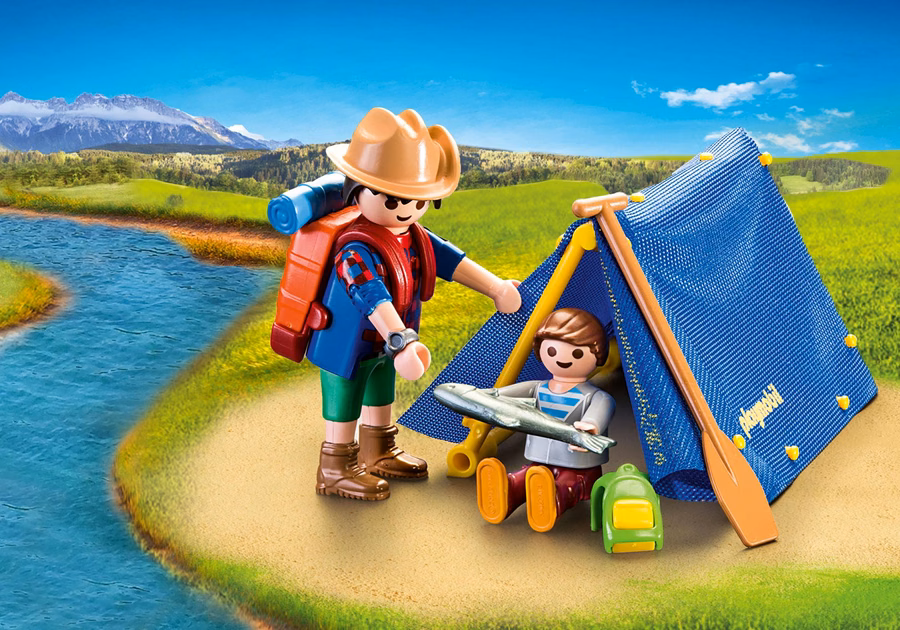 Mala de transporte para aventuras de camping