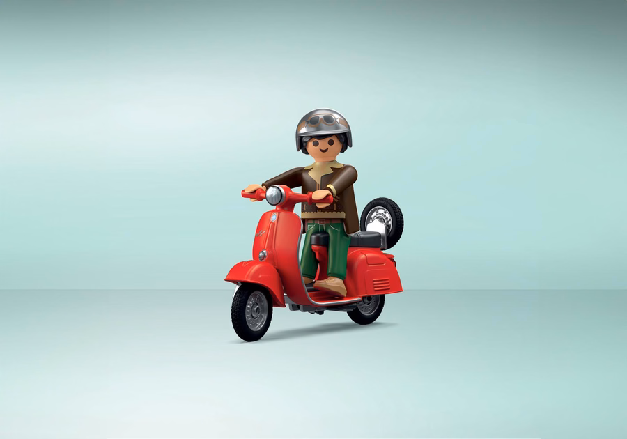 Garagem Vespa dos anos 60